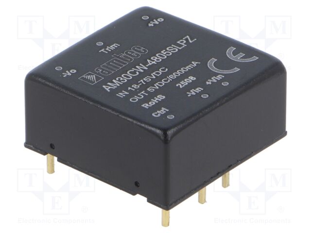 Converter: DC/DC; Protection: short circuit protection SCP