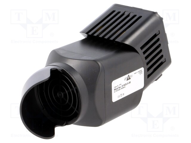 Fan: AC; 27.6m3/h; IP20; Mounting: DIN