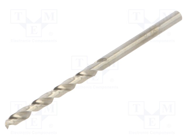 Drill bit; for metal; Ø: 3.2mm; L: 65mm; Working part len: 36mm