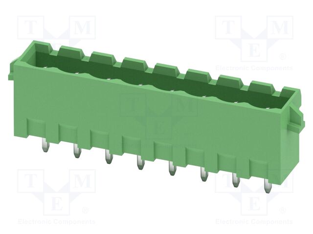 PCB headers, nominal cross section: 2.5 mm?, color: green, n