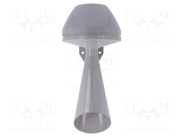 Signaller: sound; membrane siren; 230VAC; 108dB; Series: 570; IP55
