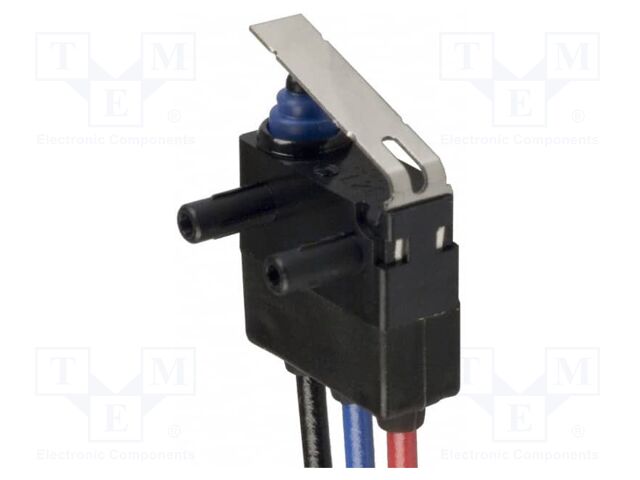 Microswitch SNAP ACTION; with short lever; SPDT; 0.1A/100VAC