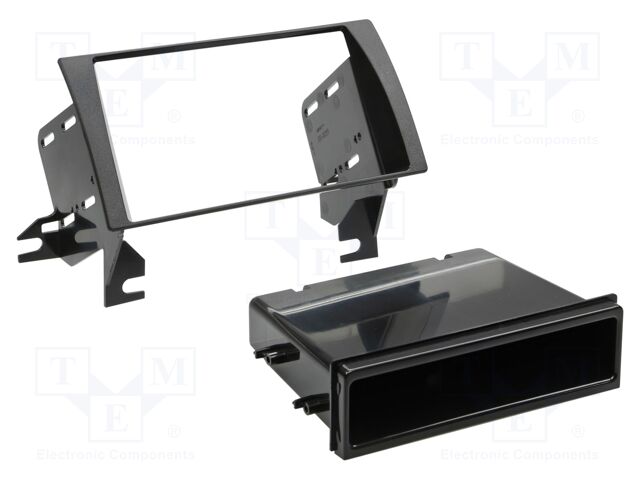 Radio frame; Toyota; 2 DIN; black