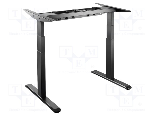 Desk frame; Colour: black