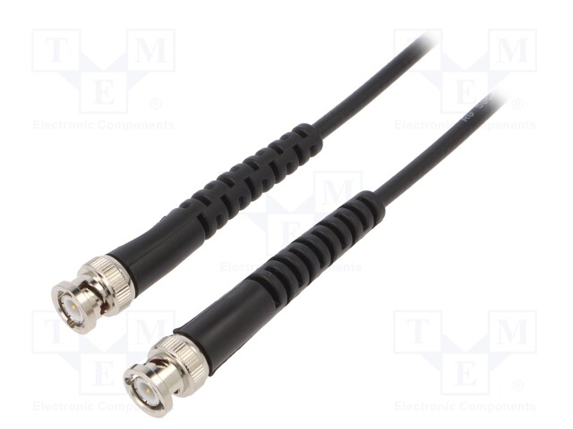 Test lead; 60VDC; 30VAC; BNC male plug- BNC male plug; Z: 50Ω
