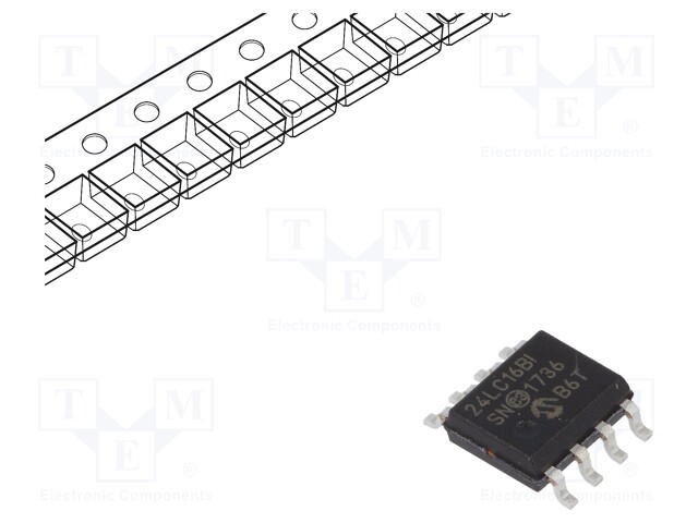 EEPROM memory; I2C; 8x256x8bit; 2.5÷5.5V; 400kHz; SO8; serial
