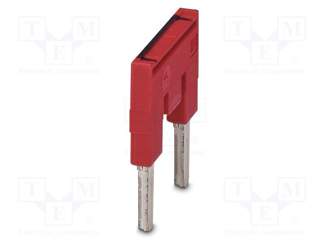 Bridge; PA; L: 23mm; ways: 3; W: 16.9mm; H: 23mm; Body: red