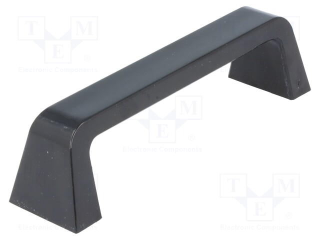 Handle; Mat: ABS; black; H: 28mm; L: 110mm; W: 16mm