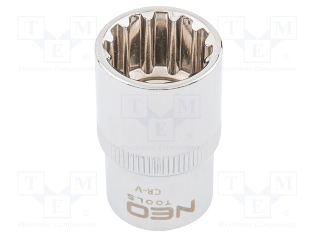 Socket; socket spanner,spline (12-angles); 10mm; 1/2"