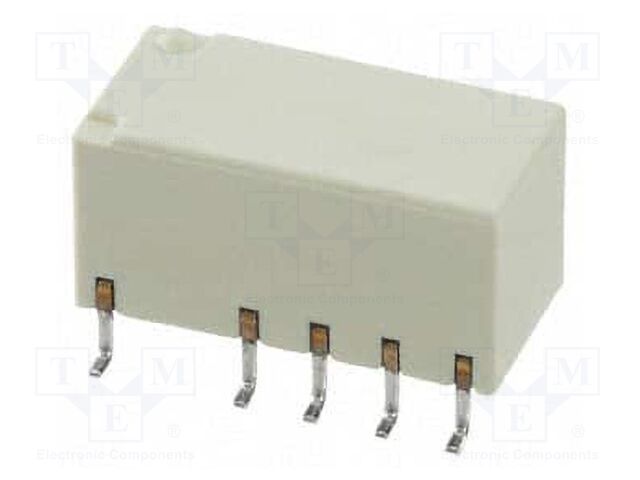 Relay: electromagnetic; DPDT; Ucoil: 3VDC; 0.5A/125VAC; 2A/30VDC