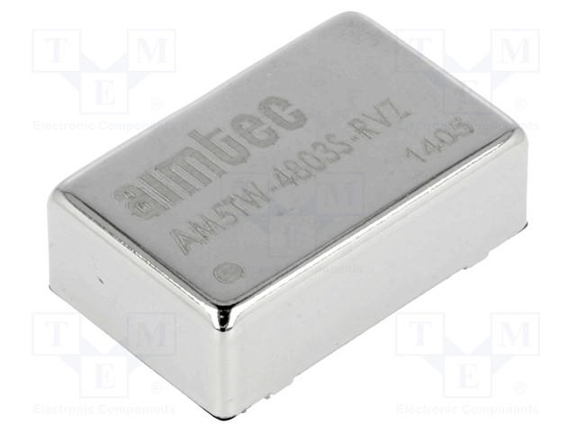 Converter: DC/DC; 5W; Uin: 18÷72V; 3.3VDC; Iout: 1.2A; DIP24; 12g