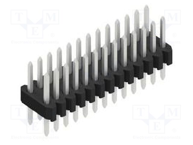 Connector: pin strips; pin header; male; PIN: 26; 1.27mm; THT; 2x13