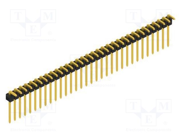 Connector: pin strips; pin header; male; PIN: 32; 2.54mm; THT; 1x32