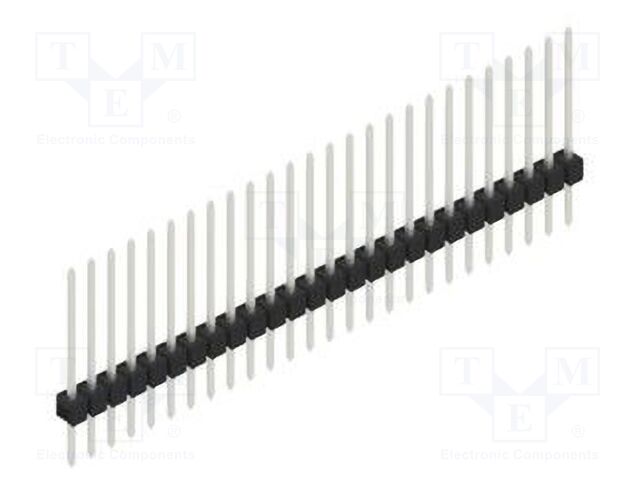 Connector: pin strips; pin header; male; PIN: 26; 2.54mm; THT; 1x26