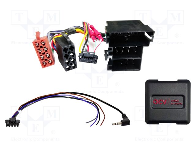 Adapter for control from steering wheel