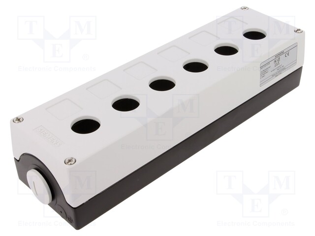 Enclosure: for remote controller; X: 85mm; Y: 285mm; Z: 64mm; metal