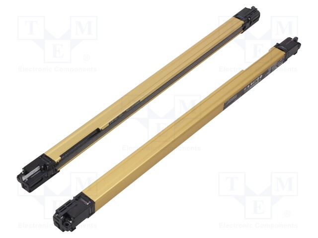 Safety light curtain; H: 630mm; 0.3÷7m; IP67; SF4B; 24VDC; lead
