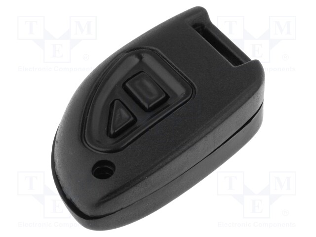 Enclosure: for remote controller; X: 37mm; Y: 70mm; Z: 15mm; ABS