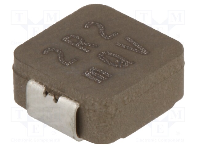 Inductor: ferrite; 2.2uH; Ioper: 8.7A; 18.3mΩ; ±20%; Isat: 9A