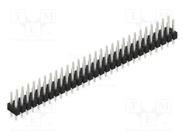 Connector: pin strips; pin header; male; PIN: 58; 2.54mm; THT; 2x29