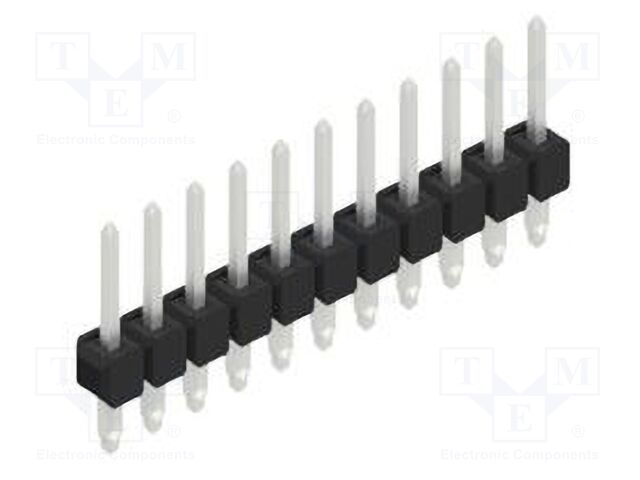 Connector: pin strips; pin header; male; PIN: 11; 2.54mm; THT; 1x11