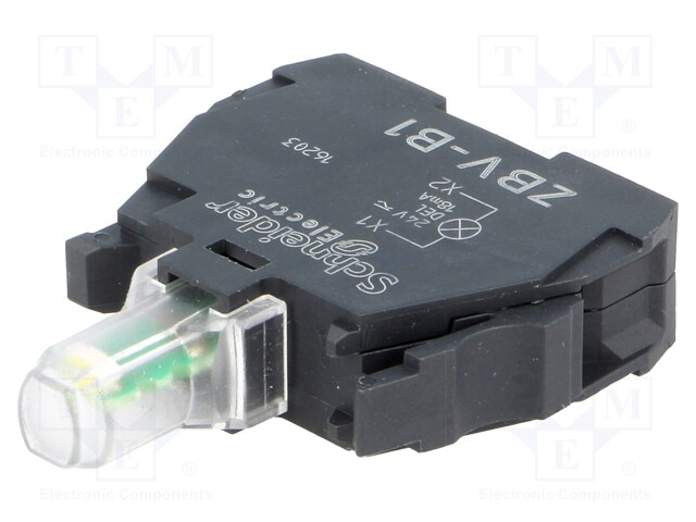 Illuminating unit; 22mm; Harmony XB4; -25÷70°C; Illumin: LED