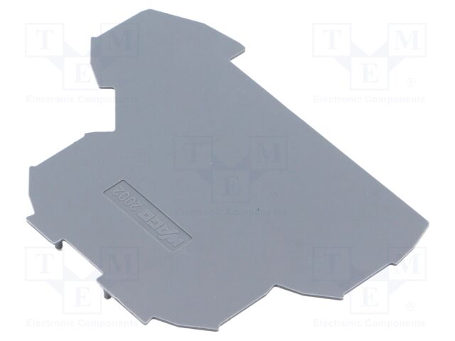 End/partition plate
