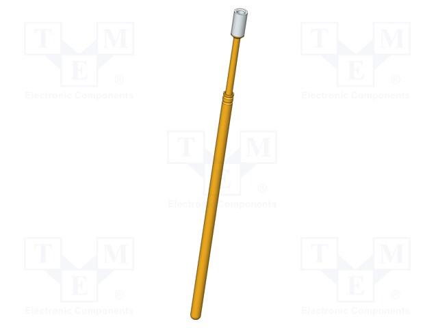 Needle-like test probe; Operational spring compression: 4.3mm