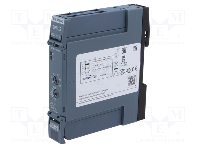 Timer; 0,05s÷100h; SPDT; 250VAC/3A; Usup: 12÷240VAC; 12÷240VDC