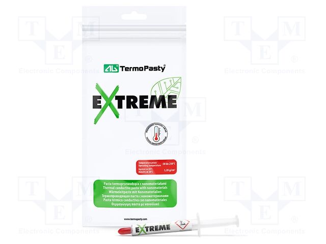 Heat transfer paste; grey; stainless steel particles,silicone