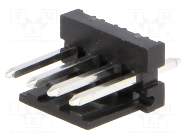 Socket; wire-board; male; PIN: 4; 3.96mm; THT; MAS-CON; tinned