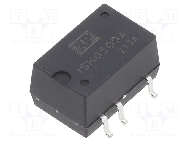 Converter: DC/DC; 2W; Uin: 4.5÷5.5V; 9VDC; Iout: 222mA; SMD; 1.5g