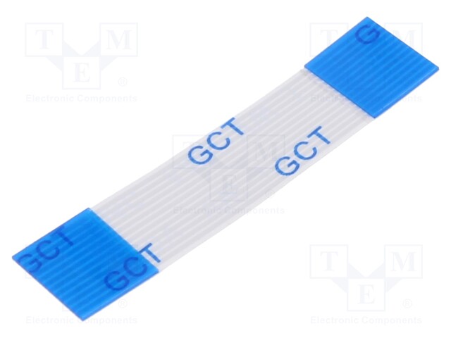 FFC cable; Cores: 12; Cable ph: 0.5mm; contacts on the same side