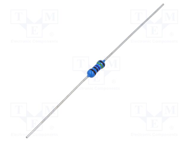 Resistor: metal film; THT; 1.47kΩ; 250mW; ±1%; Ø2.5x6.8mm; axial