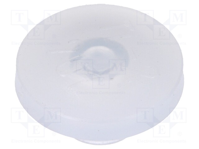 Plugs; Mat: LDPE; L: 4mm; Ø: 6.3mm; BN: 1096