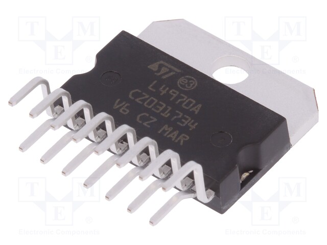 Driver; DC/DC converter; 10A; 5.1÷40V; Channels: 1; MULTIWATT15
