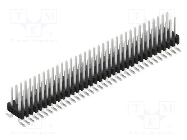 Connector: pin strips; pin header; male; PIN: 70; 1.27mm; SMT; 2x35