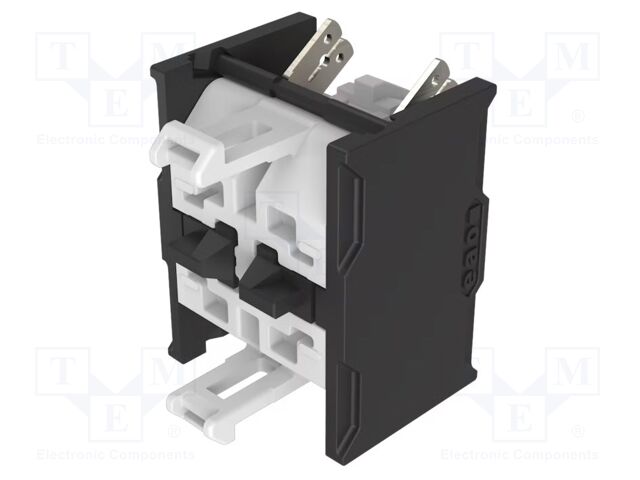 Contact block; 22mm; OptoHiT; front fixing; plug-in terminals
