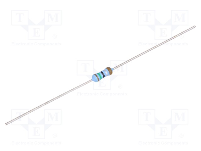 Resistor: thin film; THT; 1.5Ω; 600mW; ±5%; Ø2.5x6.5mm; 50ppm/°C