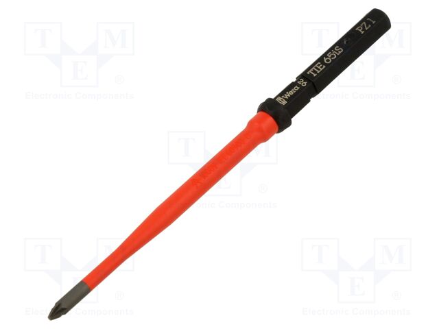 Interchangeable blade; Pozidriv®; insulated; PZ1; 157mm; 1kVAC