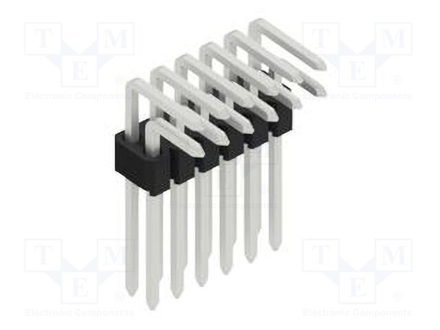 Connector: pin strips; pin header; male; PIN: 12; 1.27mm; THT; 2x6
