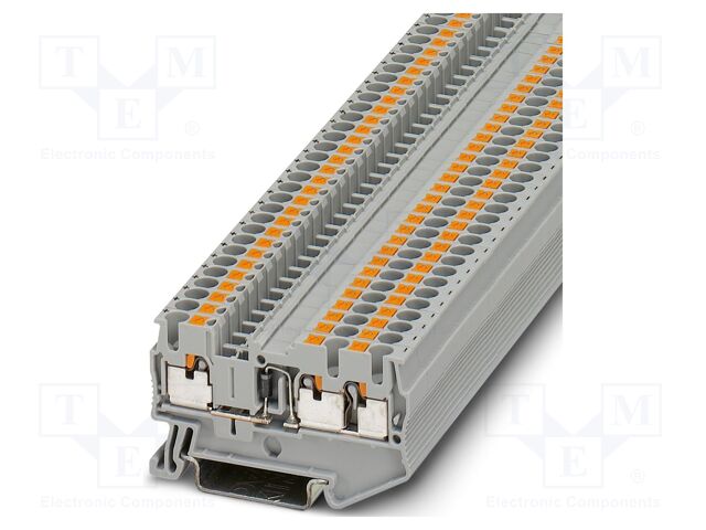Splice terminal: rail; 500mA; 800V; push-in; PA; L: 35.3mm; W: 5.2mm