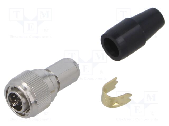 Connector: circular; HR10; Locking: push-pull; plug; male; 2A; 7mm