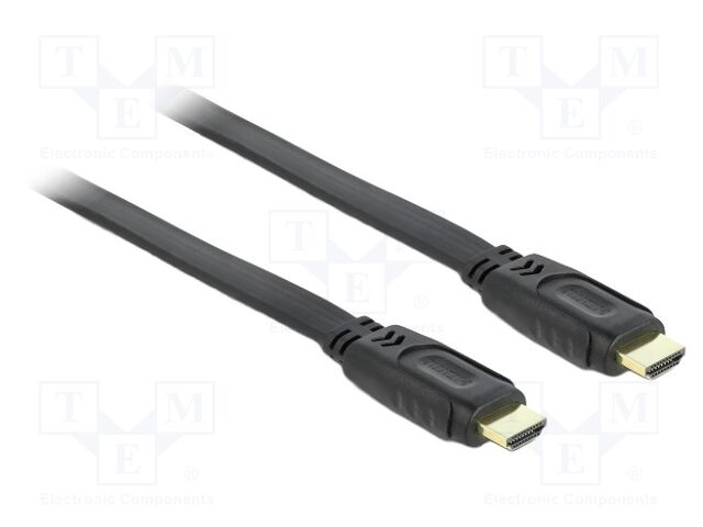Cable; HDMI plug,both sides; HDMI 1.4,High Speed + Ethernet