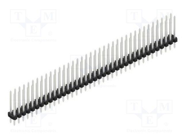 Connector: pin strips; pin header; male; PIN: 74; 2mm; THT; 2x37