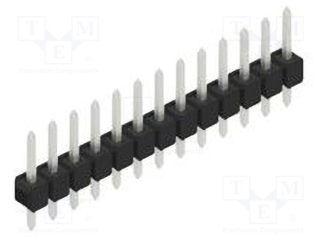 Connector: pin strips; pin header; male; PIN: 13; 2.54mm; THT; 1x13
