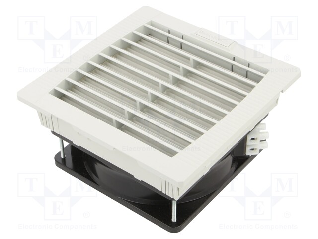Fan: AC; axial; 230VAC; 64m3/h; 44dBA; IP55; Colour: grey