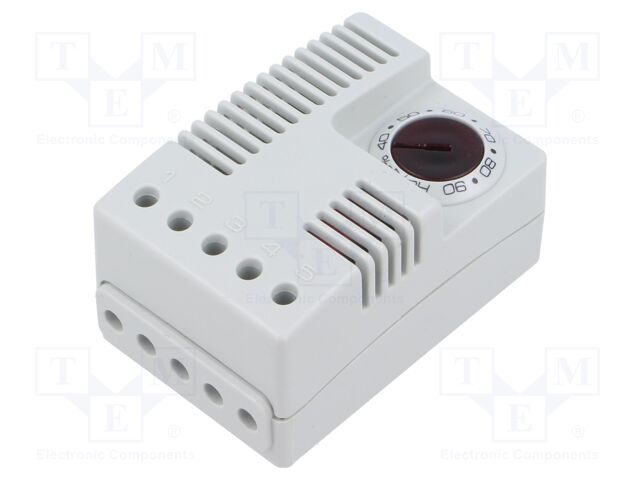 Sensor: hygrostat; 40÷90%RH; Usup: 120VAC; OUT: SPDT; 0÷60°C; IP20