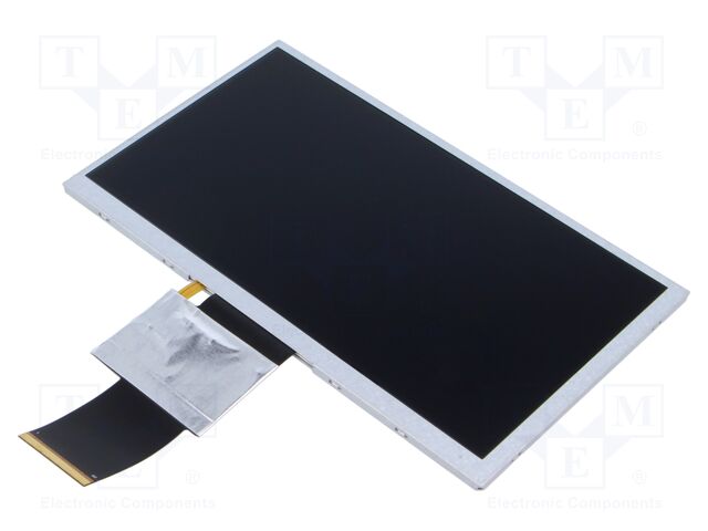Display: TFT; 7"; 800x480; Illumin: LED; Dim: 153.84x85.632mm