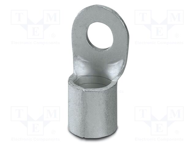 Non-insulated; Body: silver; Tip: ring